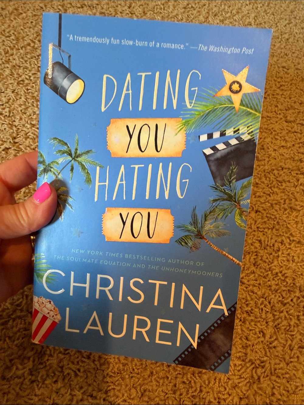Dating You Hating You by Christina Lauren - Blue Cover